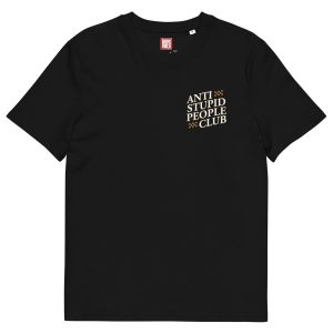 Camiseta "Anti Stupid People Club"